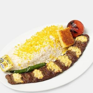 چلو کباب نگین دار