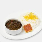 ,چلو خورشت قرمه سبزی